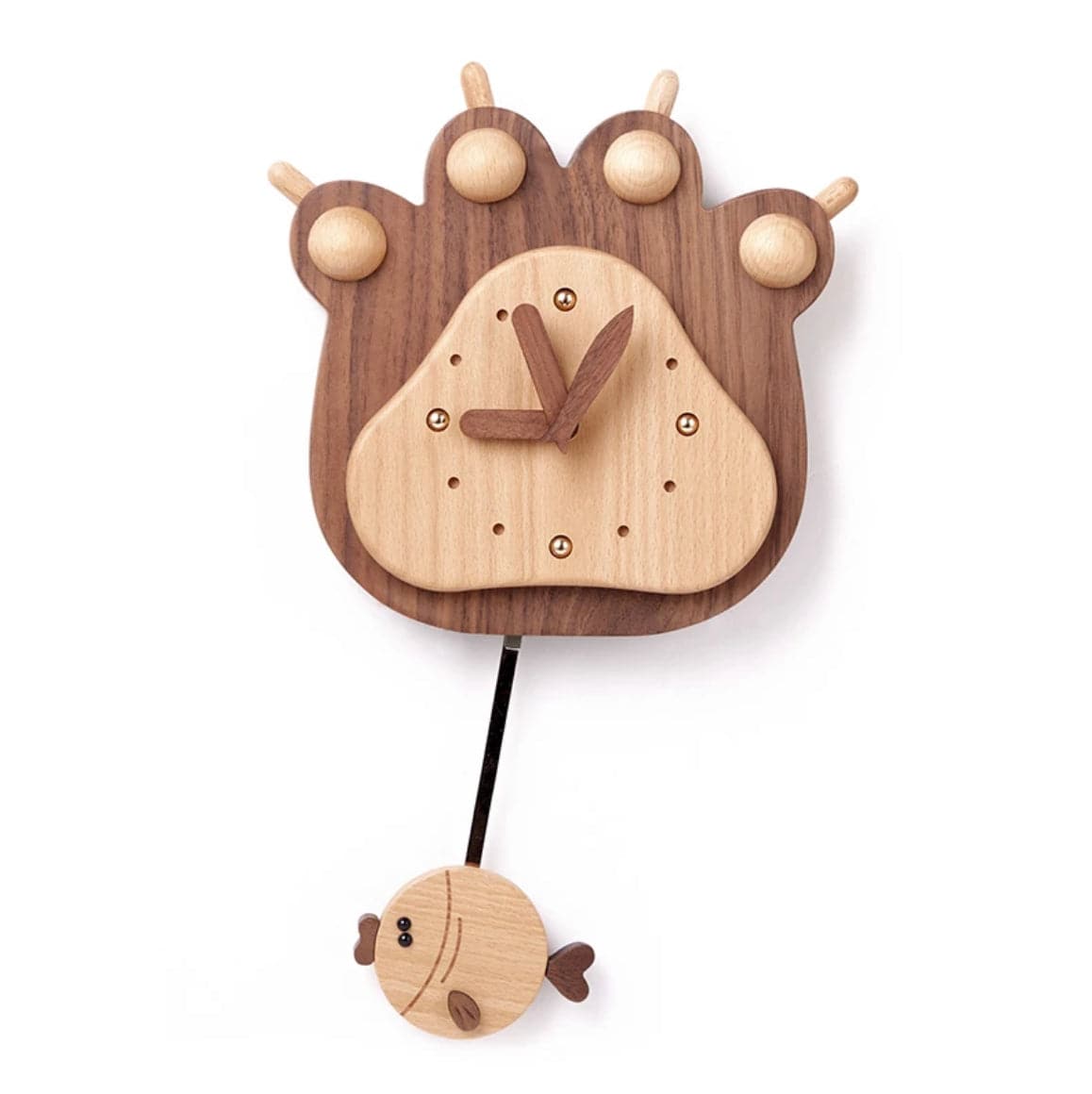 Handmade Wooden Wall Clock - EaseWoo