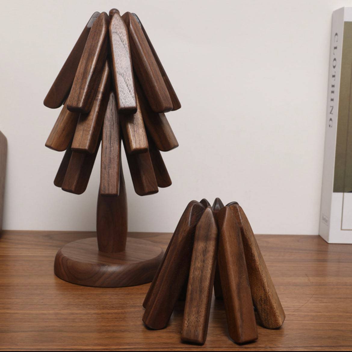 Pine Tree Heal lnsulation Coasters Set - EaseWoo