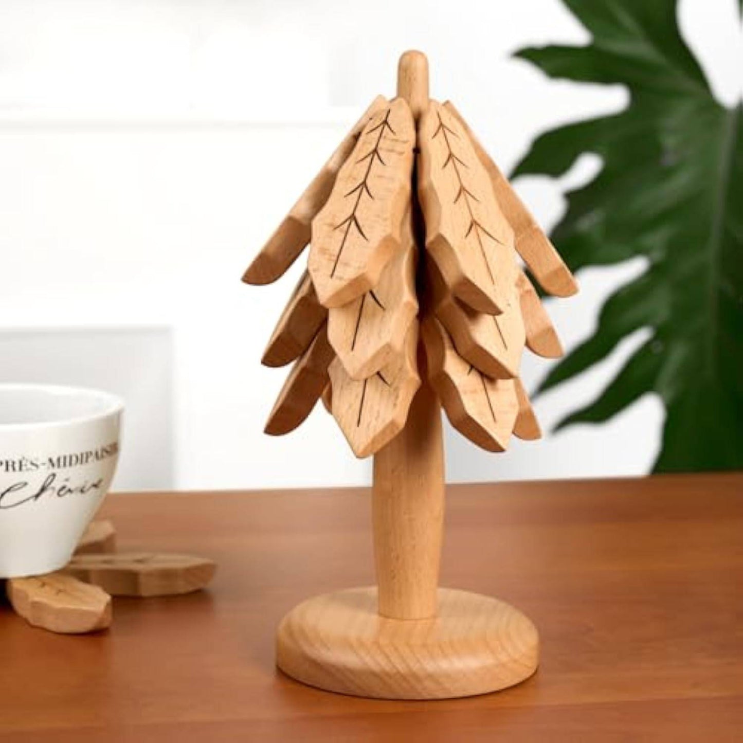 Pine Tree Heal lnsulation Coasters Set - EaseWoo