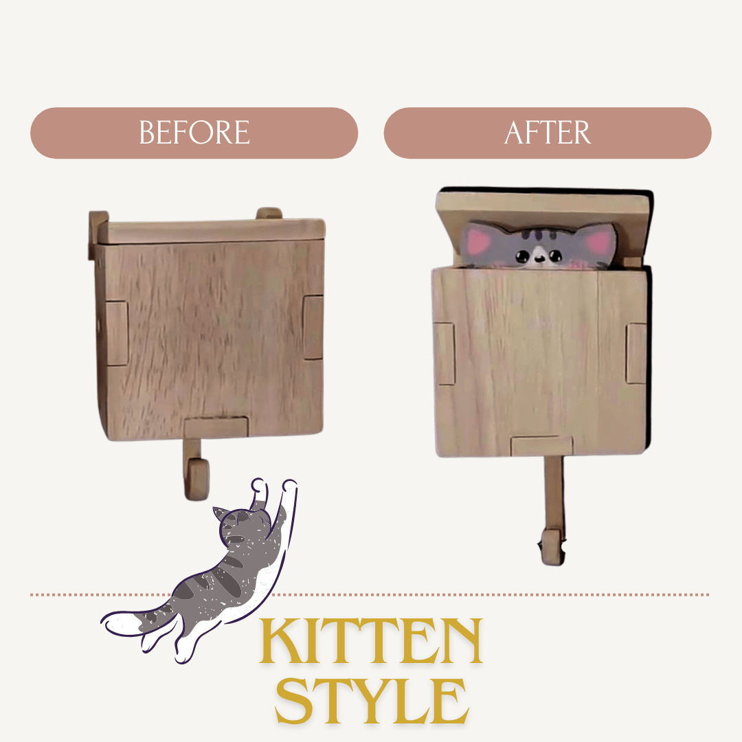 Hand-carved Wooden Utility Hooks in Storage - EaseWoo