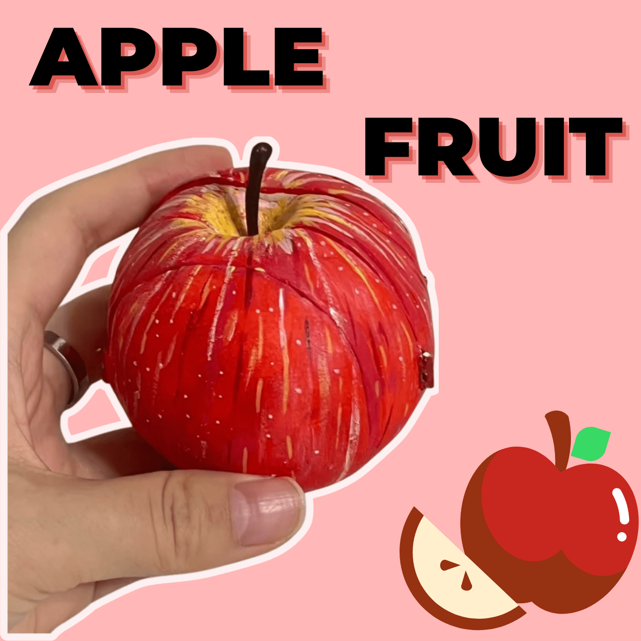 DIY Handmade Apple Craft Kit - EaseWoo