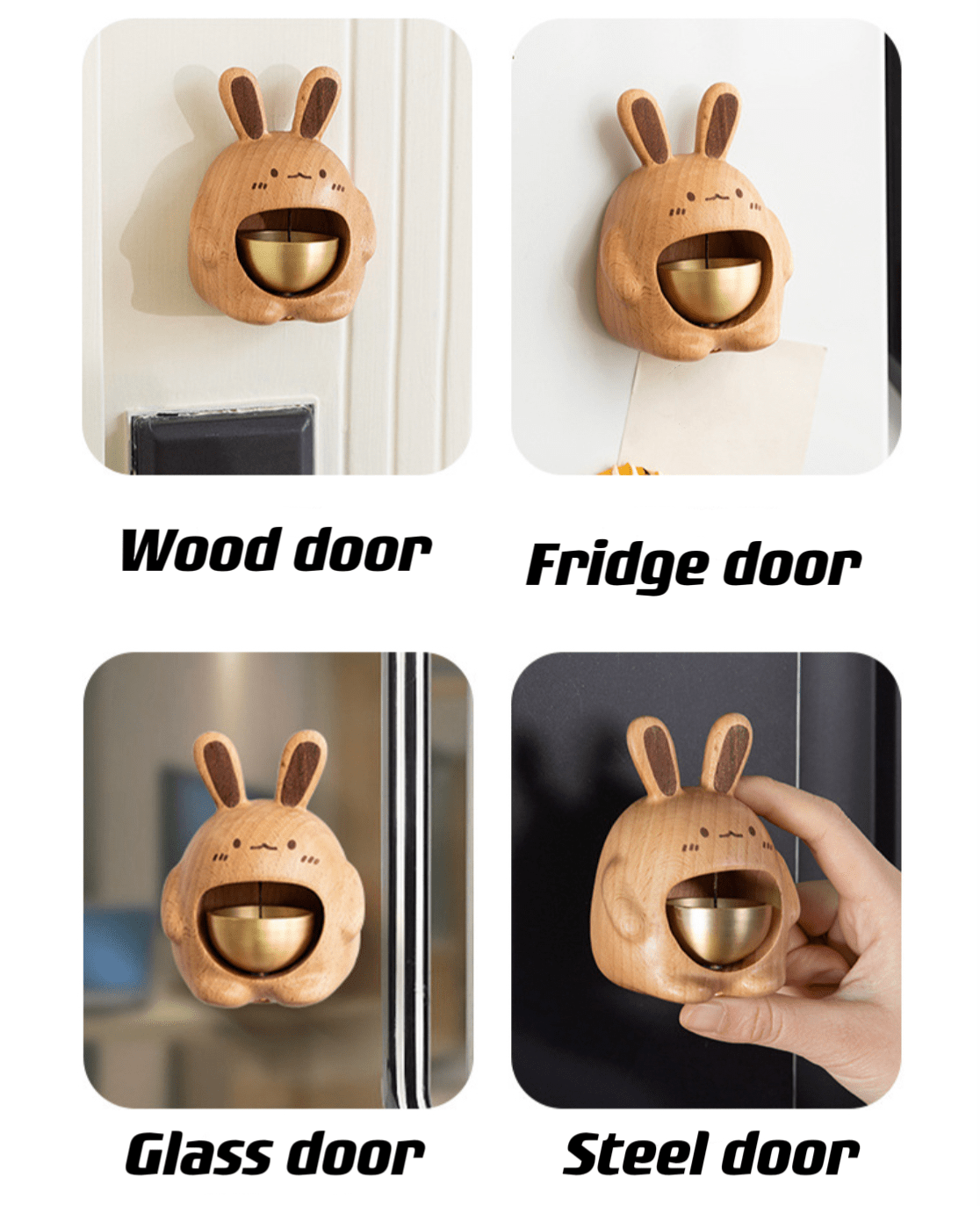 The Adorable Rabbit Shape Doorbell - A Charming Addition to Your Home Decoration - EaseWoo