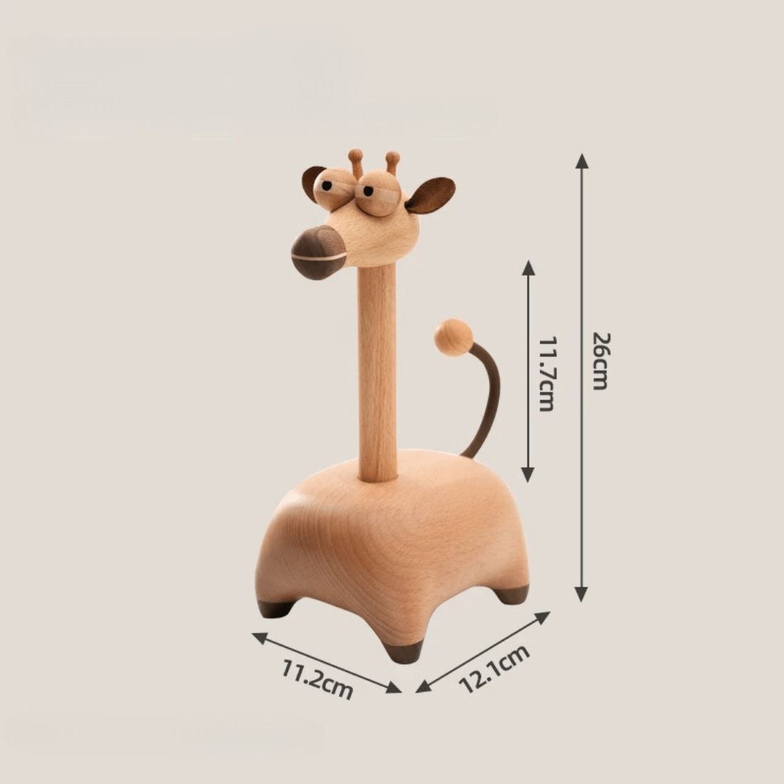 Giraffe Family with Scarves - EaseWoo