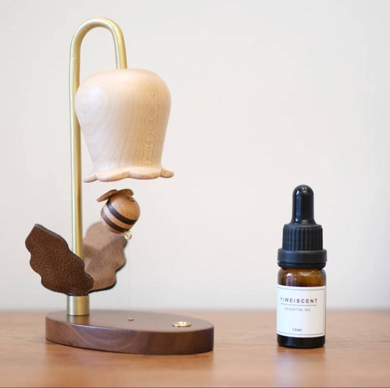 Bee Meets Lily of The Valley--Magnetic Creative Aromatherapy Home Office Decoration - EaseWoo