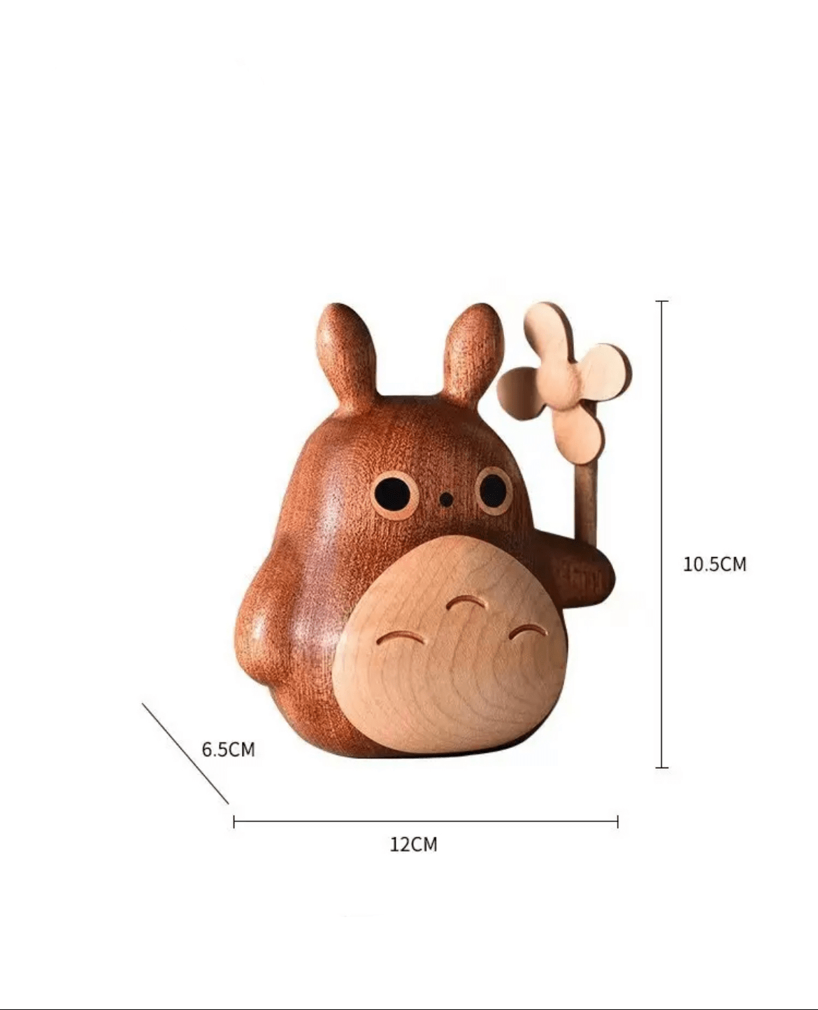 DIY Handmade Wooden Craft Totoro: A Whimsical Home Decoration for Family and Friends - EaseWoo