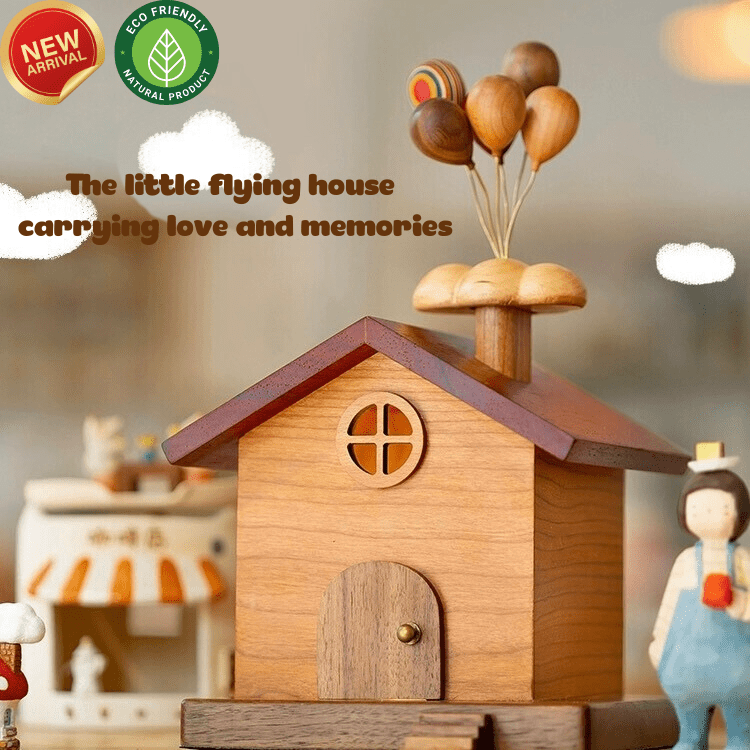 Magnetic Door Wooden Piggy Bank - Creative Design Eco-Friendly Materials - EaseWoo