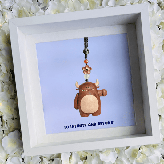 Mini Superhero Horned Warrior Keychain - EaseWoo