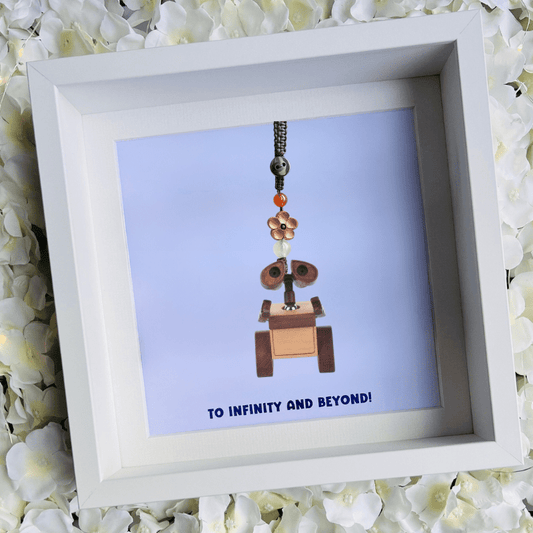 Mini Wooden Wall-E Kaychain - EaseWoo
