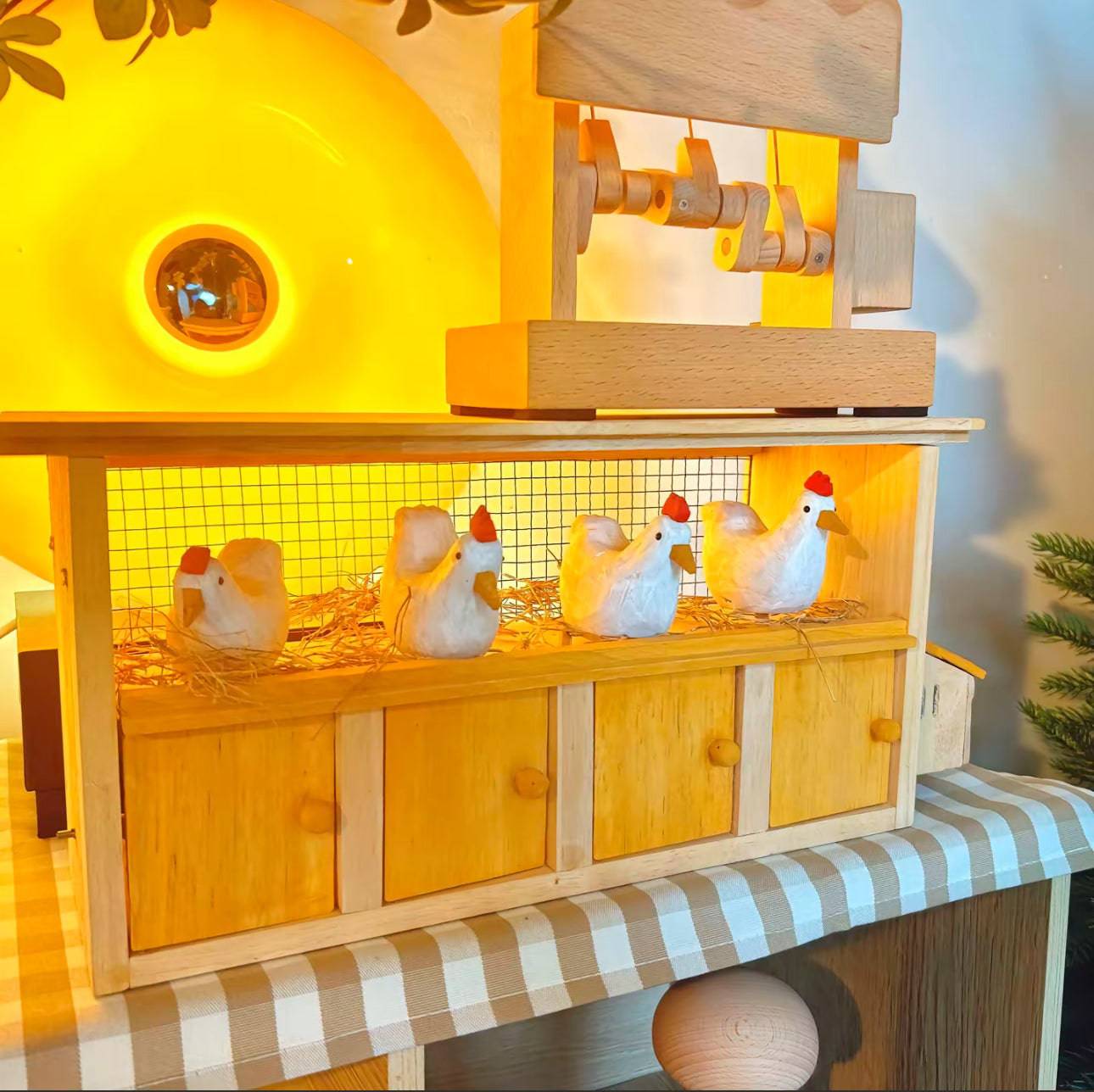 Original DIY Handmade Wooden Chicken Coop - EaseWoo