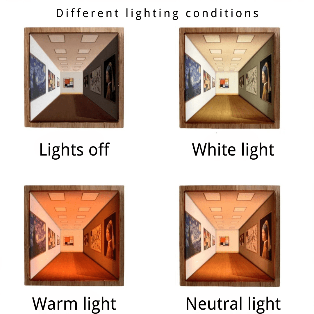 Original Glasses-free 3D Adjustable Multifunctional Night Light - EaseWoo