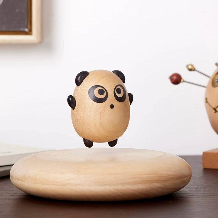 Original Handmade Wooden Craft Levitating Panda - EaseWoo