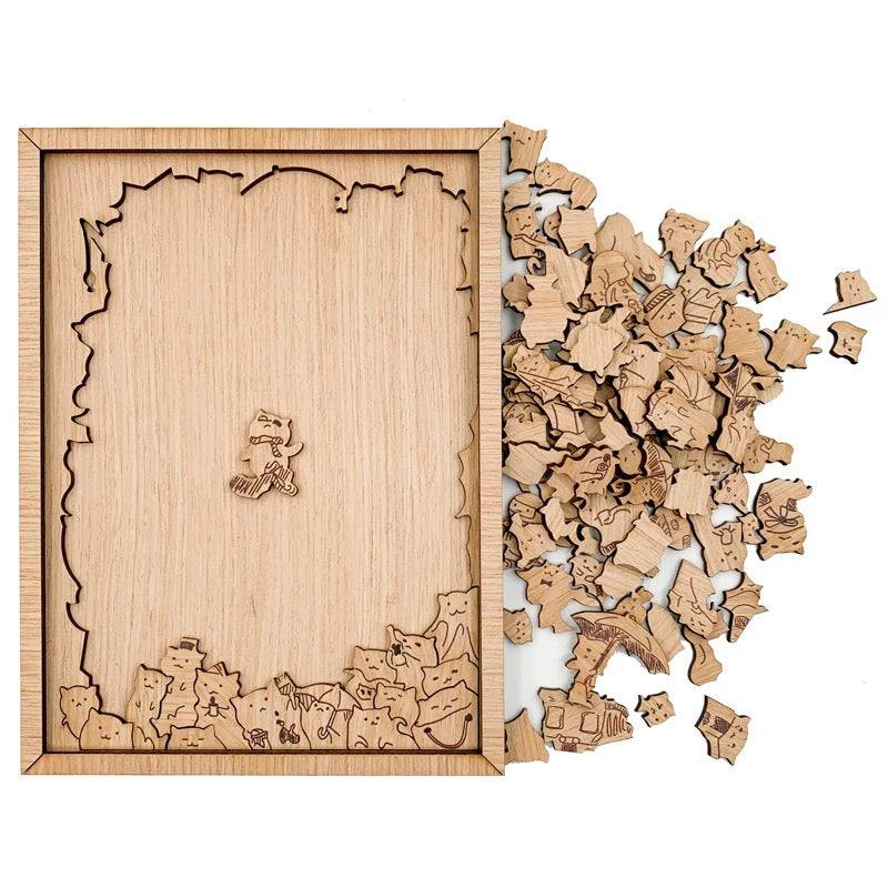 Magnetic Wooden Animal Puzzle Also Double As A  Home Decor - EaseWoo