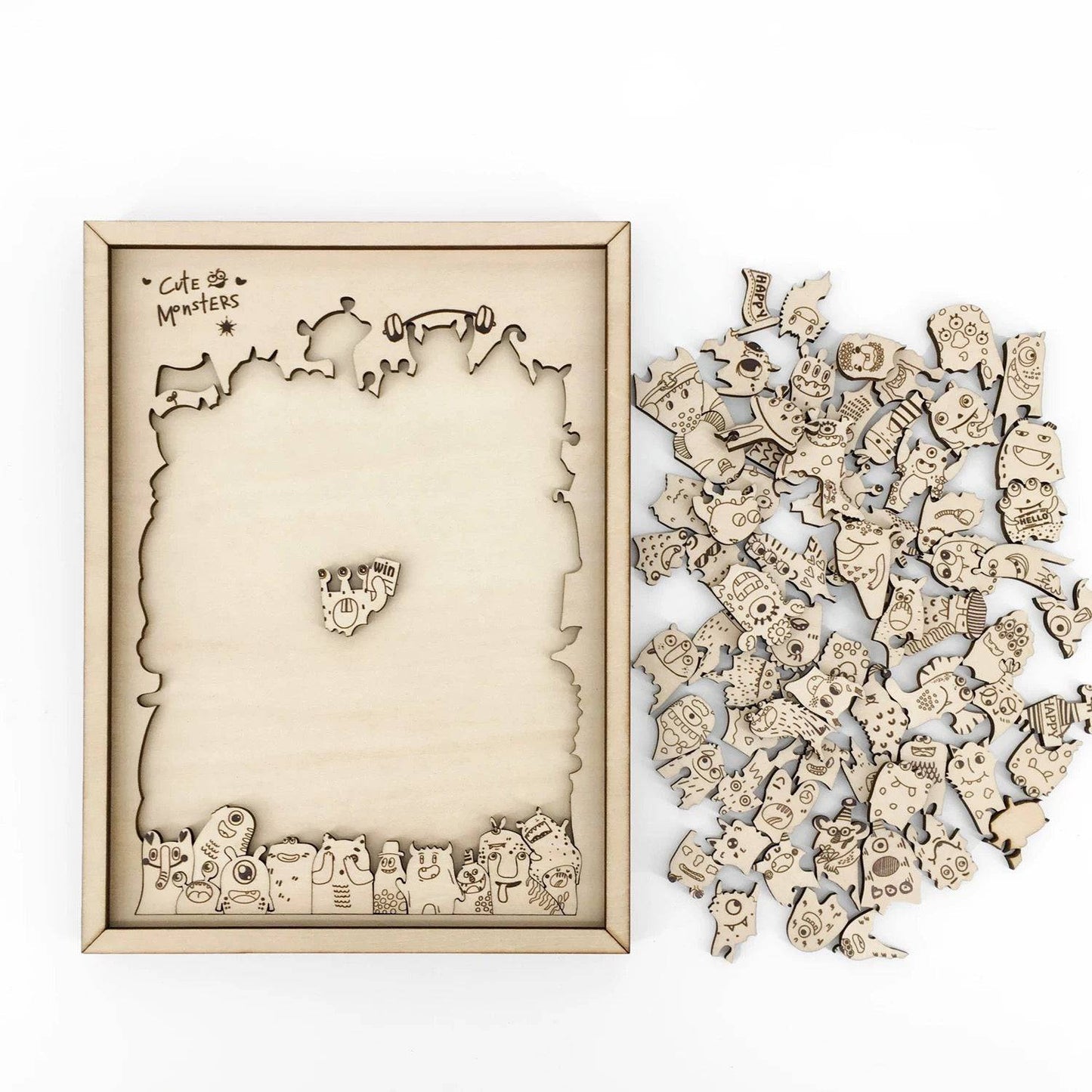 Magnetic Wooden Animal Puzzle Also Double As A  Home Decor - EaseWoo