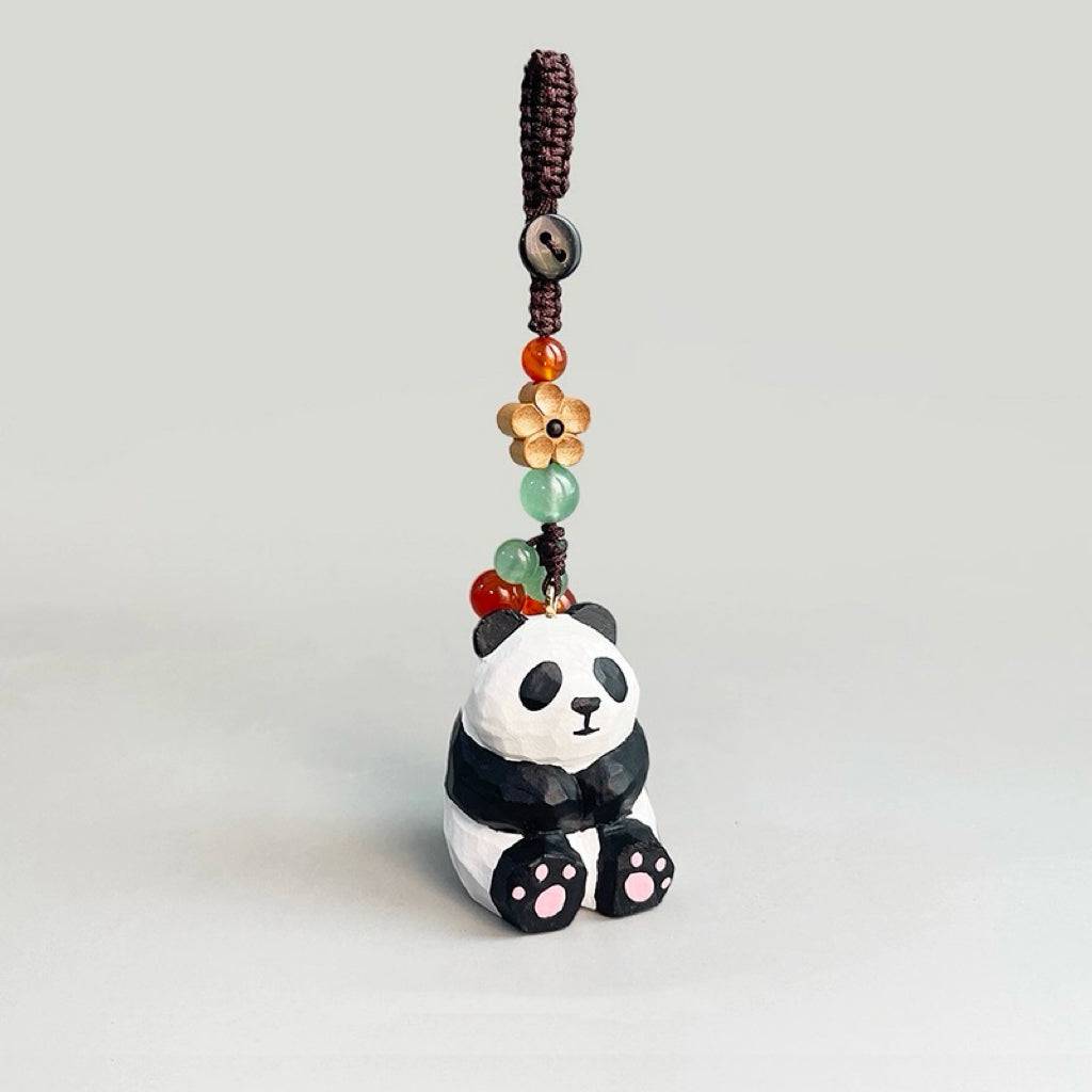 Hand-carved Small Animals Keychain - EaseWoo