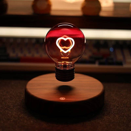 Original Anti-gravity Wood Levitating Rainbow Bulb - EaseWoo