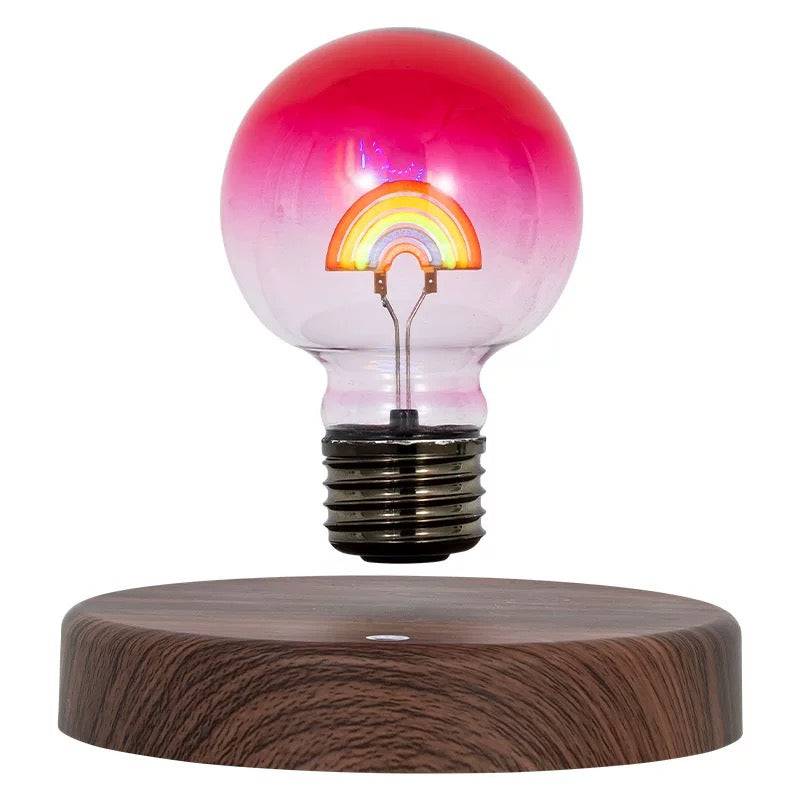 Original Anti-gravity Wood Levitating Rainbow Bulb - EaseWoo