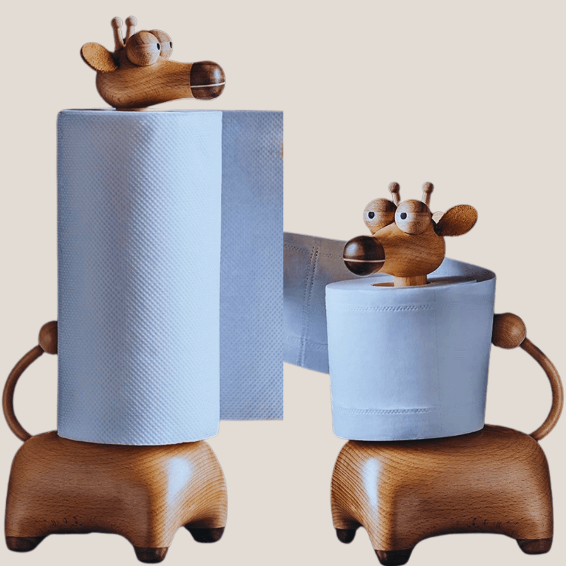 Giraffe Family with Scarves - EaseWoo