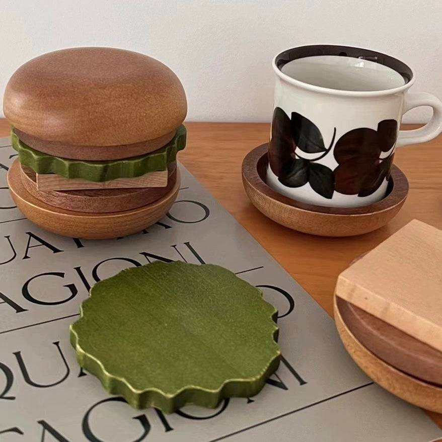 Handcrafted Multipurpose Wooden Coasters - EaseWoo