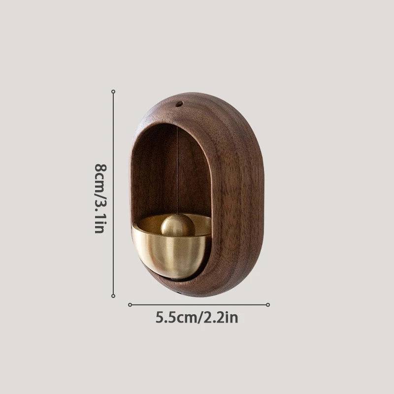 Wooden Doorbell Bird Bell Wind Chimes Wireless Doorbell for Home Creative Entrance Door Bell Aesthetic Room Walll Decor - EaseWoo